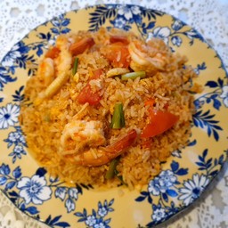ข้าวผัดมันกุ้ง