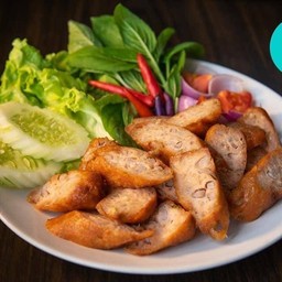 แหนมทอด