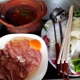 แจ่วฮ้อน หมู + ตับ