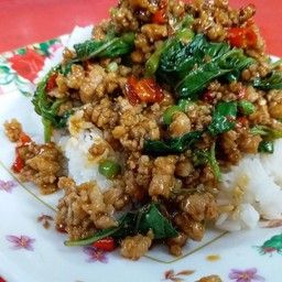 ข้าวกระเพราหมู