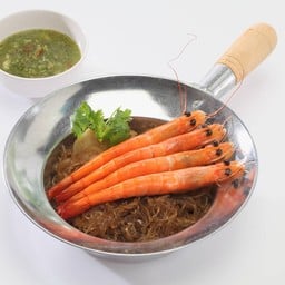 กุ้งอบวุ้นเส้น