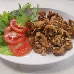 ไส้ตันทอดกระเทียม