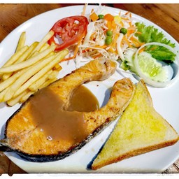 สเต็กปลาแซลมอน