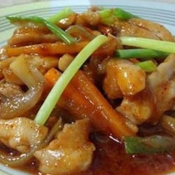ผัดพริกเผา (กับข้าว)