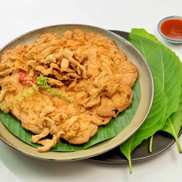 ไข่เจียวกากหมู