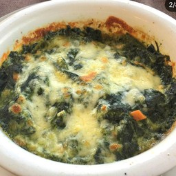 Baked Spinach and Cheese