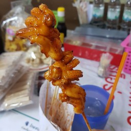 หนวดปลาหมึกย่าง