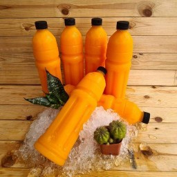 ข้าวกะเพราพริกแห้ง/พริกสด & น้ำส้มบ้านน้องวิน