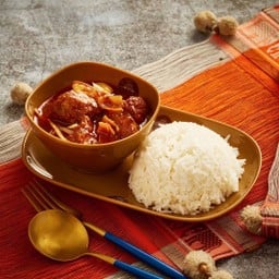 ข้าวแกงฮังเล (PORK HANGLAY CURRY WITH RICE)