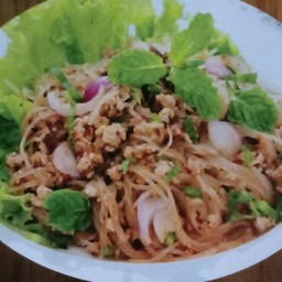 ลาบวุ้นเส้น -หมูสับ