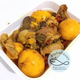 แกงเครื่องในไก่เมียนม่า