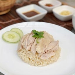 ข้าวมันไก่นันทาราม@อโศก ตลาดรวมทรัพย์ อโศกมนตรี