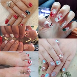 Gel Polish Hand or Feet NailsArt ทาสีเจลพร้อมตัดหนังทำความสะอาด 
