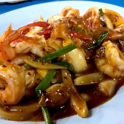 กุ้งผัดพริกเผา