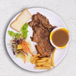 สเต็กเนื้อโคขุน