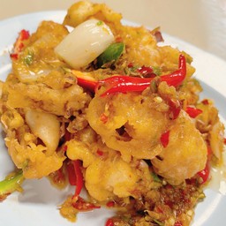 ทะเลทอดผัดพริก