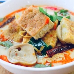 ต้มยำไข่เจียวน้ำข้น