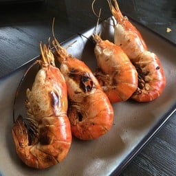 กุ้งแม่น้ำเผา