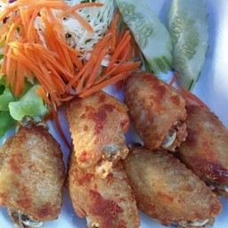 ปีกไก่ทอดน้ำปลา