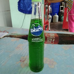 Green Fanta With Ice