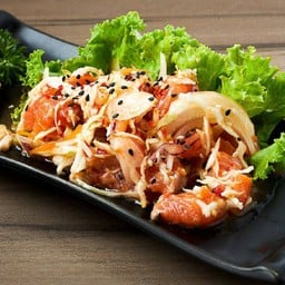 L1016.ยำไทยแซลมอน