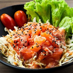 L1018.สลัดแซลมอน