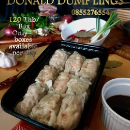 เกี๊ยวทรงเครื่อง โดนัล • Donald dump’lings (Pork and Prawns dumpling)