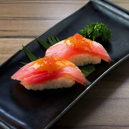 L1097.ข้าวปั้นหน้ามากุโระมิโสะ