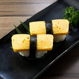 L1102.ข้าวปั้นหน้าไข่หวาน