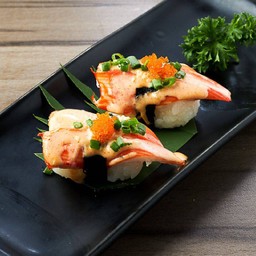 L1104.ข้าวปั้นหน้าปูอัดสไปร์ชี่