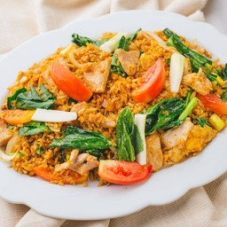 ข้าวผัดโบราณ จานใหญ่