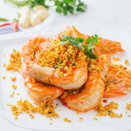 กุ้งผัดพริกเกลือ