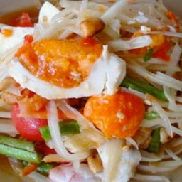 ตำไทยไข่เค็ม