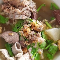 ก๋วยจับญวนอุบล ต้มเลือดหมู(สูตรต้นตำรับ) ฟู๊ดแอร์โบ๊เบ๊อุดร