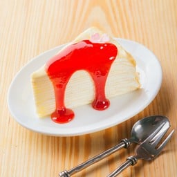 เค้กเครปสตอเบอรี่