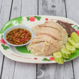 ข้าวมันไก่ต้ม