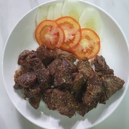 Pakistani style fried beef (เนื้อทอดสไตล์ปากีสถาน)