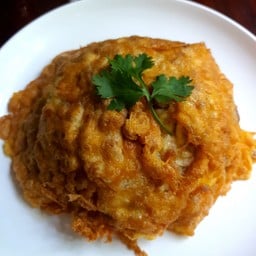 ข้าวไข่เจียวหมูสับ