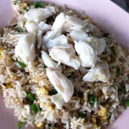 ข้าวผัดเนื้อปูก้อน จานเล็ก