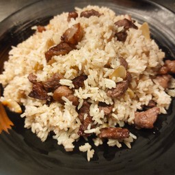 ข้าวผัดมันเนื้อ