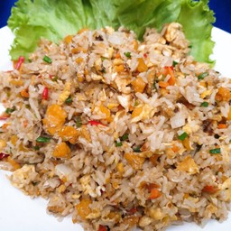 ข้าวผัดมันปูพริกสด