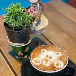 คาปูชิโน่ร้อน