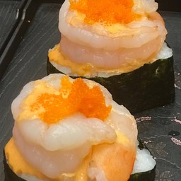 กุ้งซอสเผ็ด