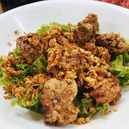 ซี่โครงหมูทอดกระเทียม