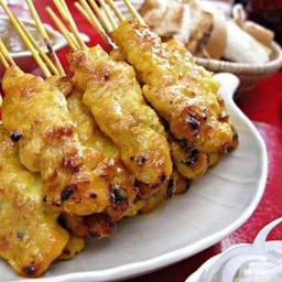 หมูสะเต๊ะน้องแบมพุทธมณฑลสาย4 หน้าสมใจสาย4