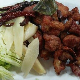 แหนมซี่โครงทอด