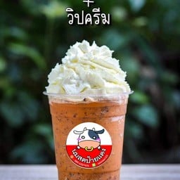 ชาไทโอริโอ้+วิป