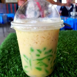 ลอดช่องน้ำกะทิอบควันเทียนหอมๆ