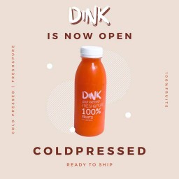 น้ำผลไม้สกัดเย็น 100% | DINK