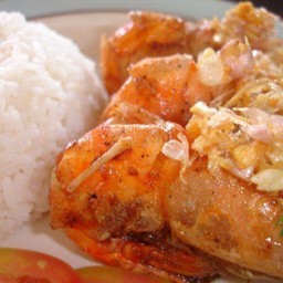 กุ้งกระเทียม